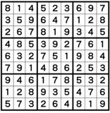 ナンプレレッスン解答