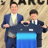 ソフトテニス日本代表、野木中の鈴木さんがスポンサー契約　栃木のアーチと　栃木県内初
