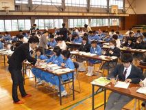 「伝え方の技」を学ぶ　宇都宮市陽西中