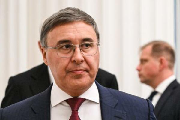　モスクワで会合に出席したロシアのファリコフ科学高等教育相＝２０２５年１１月（タス＝共同）