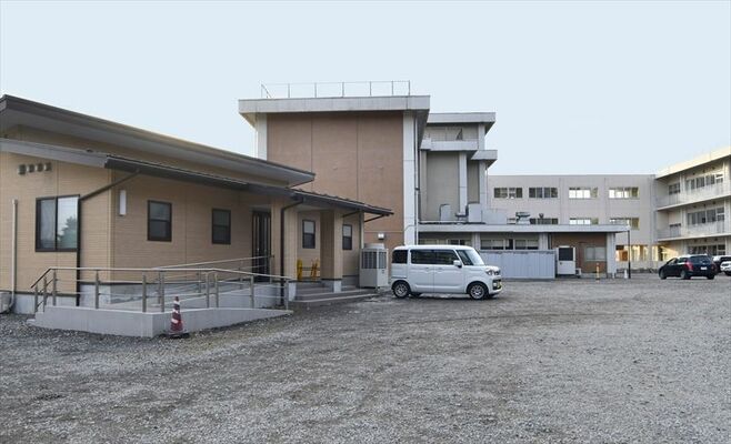 南小の放課後児童クラブ建設予定地案付近