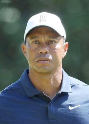 　タイガー・ウッズ選手（ゲッティ＝共同）