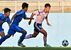 今大会チーム最多の３得点で、決勝でも活躍が期待される佐野日大のＦＷ中埜＝準決勝の国学栃木戦から