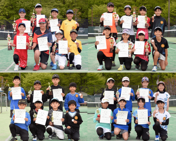 設楽さん・斎藤さん組（芳賀）全勝V ソフトテニス全日本小学生選手権