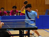 インターハイ栃木県予選卓球男子団体　青藍泰斗、激戦制し２連覇