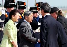 両陛下、ベルギーに到着