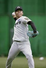 阪神の村上、複数タイトルへ意欲