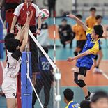 攻め切れず逆転喫す　春高バレー男子　足利大付属が敗退