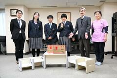 乳児院にミルクなど寄贈