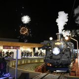 駅や沿線彩るイルミネーションイベント開幕 SL大樹の特別運行も 日光の東武鉄道鬼怒川線