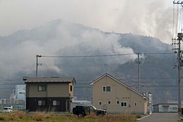 山林火災延焼１１７６ヘクタール