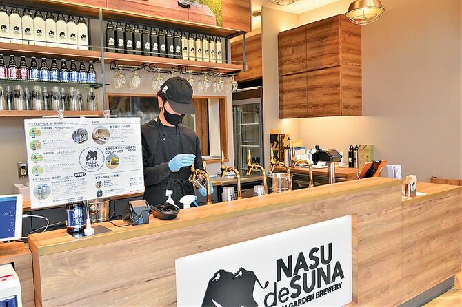 フレッシュなビールを提供。炭酸飲料専用ボトル「グラウラー」があれば量り売りにも対応