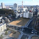 栃木県、庁舎前の県有地利活用 2024年度内に方向性公表へ　LRT西側…