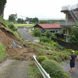 日光や鹿沼などで浸水被害　宇都宮ではのり面崩壊も　25～26日の大雨