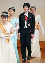 皇居で新年祝賀の儀