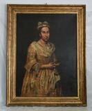 ８０年間不明の絵画、広告の中に