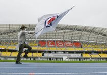 国体開閉会式の総合リハーサル