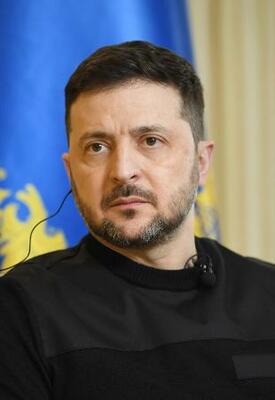 　ウクライナのゼレンスキー大統領