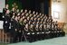 県警察学校で行われた卒業式＝27日午前、県警察学校
