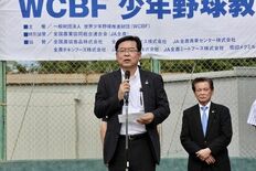 ロッテＯＢ里崎智也氏や、巨人ＯＢ緒方耕一氏ら 元プロ野球選手が熊本市で…