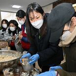 能登半島被災地の避難所で炊き出し 過酷な状況でも気丈に 上三川出身、珠…