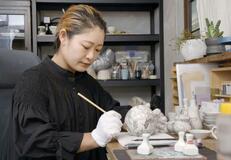 移住先石川で九谷焼作家に