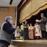 茂木の演劇団体、来月再演　ミュージカル「奇蹟の朝に…」　感動の舞台へ稽古佳境