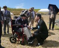 「記憶の風化憂い後世に語り継ぐ」