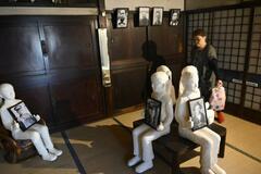 レトロな街と芸術融合