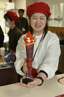 とちあいかを５個使った「みぶのいちごスペシャル」