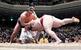 　豊昇龍がはたき込みで隆の勝を下す＝両国国技館