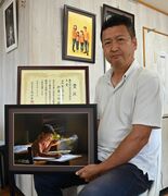 「写真館賞」最高賞に宇都宮の伊東さん　学校スナップの部「絵を描く男子」