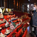 温泉街で「早めの春感じて」　塩原地区47カ所展示の「雛めぐり」　３月1…