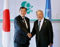 石破首相「マラソン会談」開始