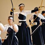 栃木県中学総体【弓道】女子団体　劇的な逆転　競射制した氏家A女子、予選の悔しさをバネに優勝