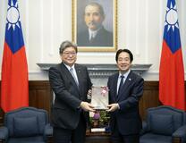 台湾頼総統と会談