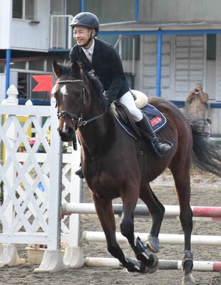 競馬学校に合格した富永さん