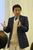 笑いを交えてがんの治療経験を語る笠井さん＝29日午後、宇都宮市宮みらい１丁目