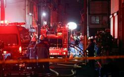 東京・江戸川で住宅火災