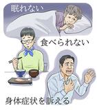 脳の不調による うつ注意