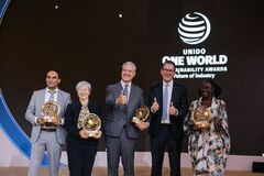 UNIDO、リヤドで第1回「ワン・ワールド持続可能性賞(One World Sustainability Awards)」受賞者を発表