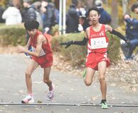 よろしく真岡勢、男女連覇　県学童少年少女駅伝