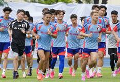 日本、モンテレイで初練習