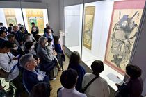 文晁と北斎展開幕　宇都宮