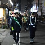 「客引き行為追放」たすき身につけパトロール　ＪＲ宇都宮駅東口の歓楽街環…