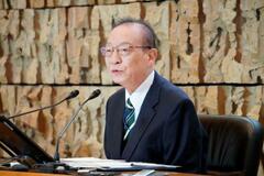 ＮＨＫ稲葉会長が退任あいさつ