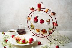 アートホテル大阪ベイタワー “5”がつく限定日は予約特典! 2階SARASで旬のいちごアフタヌーンティー販売