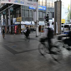 青切符制度導入　栃木県内高校、自転車利用生徒の指導に注力　オリオン通りの様子は「変化なし」