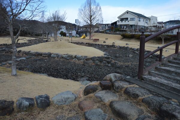 新年度からの整備計画が示された清水川せせらぎ公園