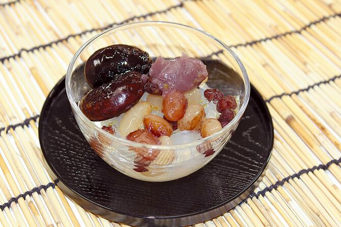 　　　　　　　　　柚子蜜が香るさっぱりとした喉ごし